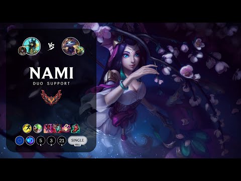 Nami Support vs Yuumi - EUW Grandmaster Patch 14.1
