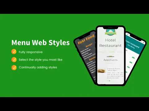 Digital Menu