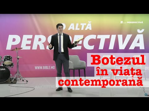 Botezul - dintr-o altă PERSPECTIVĂ  | Live