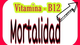 SabÃas que inyectarte Vitamina B-12, sin necesitarlo, puede aumentar la probabilidad de muerte/