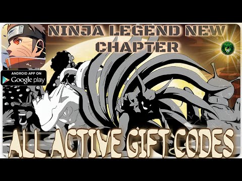 Ninja Legend: New Chapter All Active Gift Codes 🎁 New Naruto idle RPG 2023🔥Android/ApK