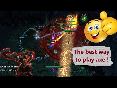 Dota 1 🔥 #axe 🔥 vanguard + dagger + bot in 10 min !🔥