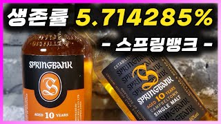 [ 위스키 ] 스프링뱅크 10 | 위스키의 수도, 켐벨타운의 살아있는 역사 그 자체. 전통적인 싱글몰트