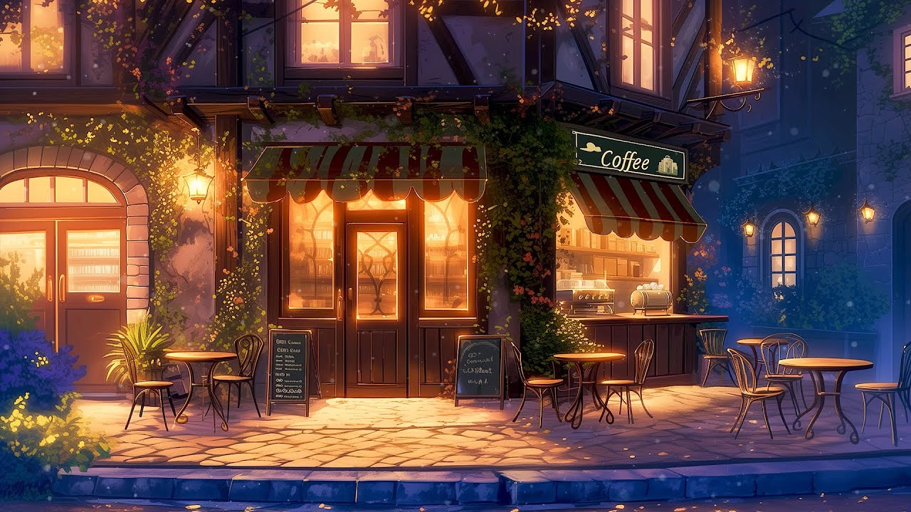 Cozy December Night ☕ Lofi Coffee Shop ☕ December Lofi Songs To Start New Month Peacefully