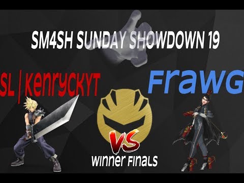 WB Smash Showdown Sundays 19 Winner Finals SL|KenryckYT (Cloud) vs Frawg (Bayonetta)