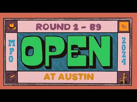 2024 The Open at Austin | MPO R2B9 | Ellis, Marwede, Rathbun, Barela | Jomez Disc Golf