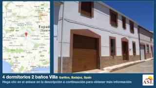 preview picture of video '4 dormitorios 2 baños Villa se Vende en Garlitos, Badajoz, Spain'