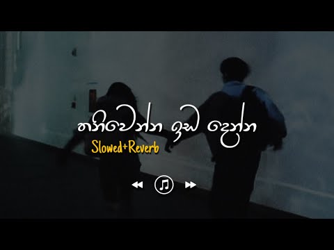 Thani Wenna Ida Denna - තනිවෙන්න ඉඩ දෙන්න (Slowed+Reverb)