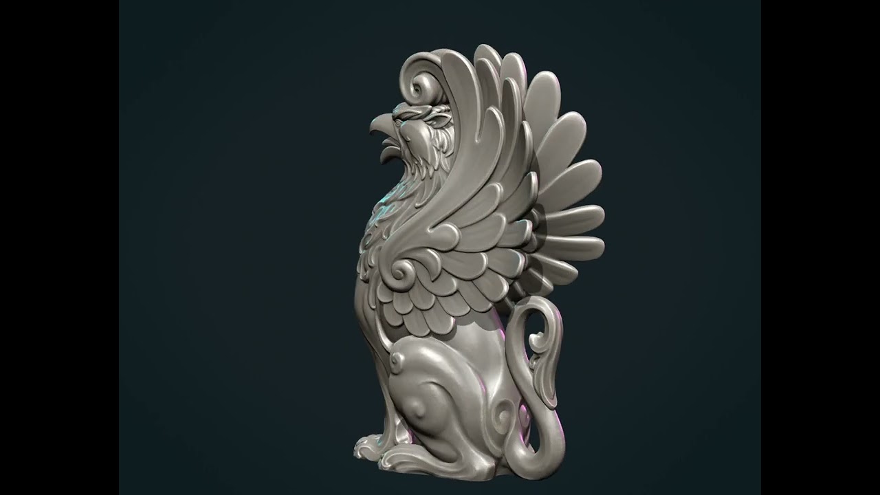 Griffon griffin 3D Print Model