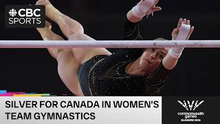 Lia-Monica Fontaine and Ellie Black lead Canada to silver in the women's gymnastics team event!