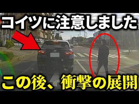 【ドラレコ】割り込みハリアーに我慢の限界！撮影者が車を降りて直接注意した結果…ドラレコが記録した驚愕の行動/衝撃の映像【交通安全推進、危険予知トレーニング】