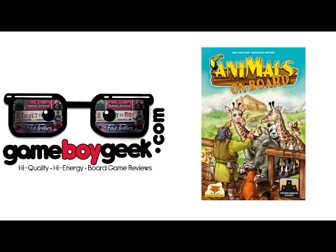 Animals On Board Review with the Game Boy Geek