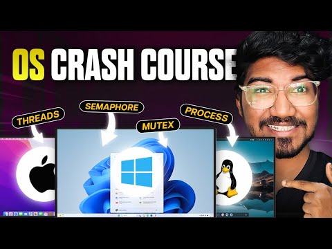 OS Crash Course | Operating System Concepts Explained Simply with Animations - 2025 | Tamil
