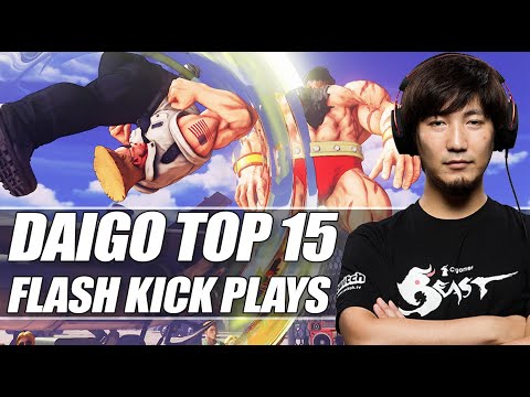 Daigo's Top 15 Guile Flash Kick plays during Capcom Pro Tour 2019 | ESPN ESPORTS