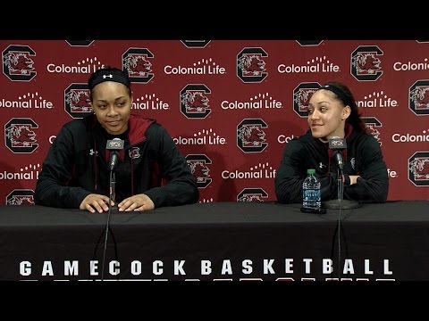 POST-GAME: Allisha Gray, Bianca Cuevas-Moore on Georgia — 1/12/17