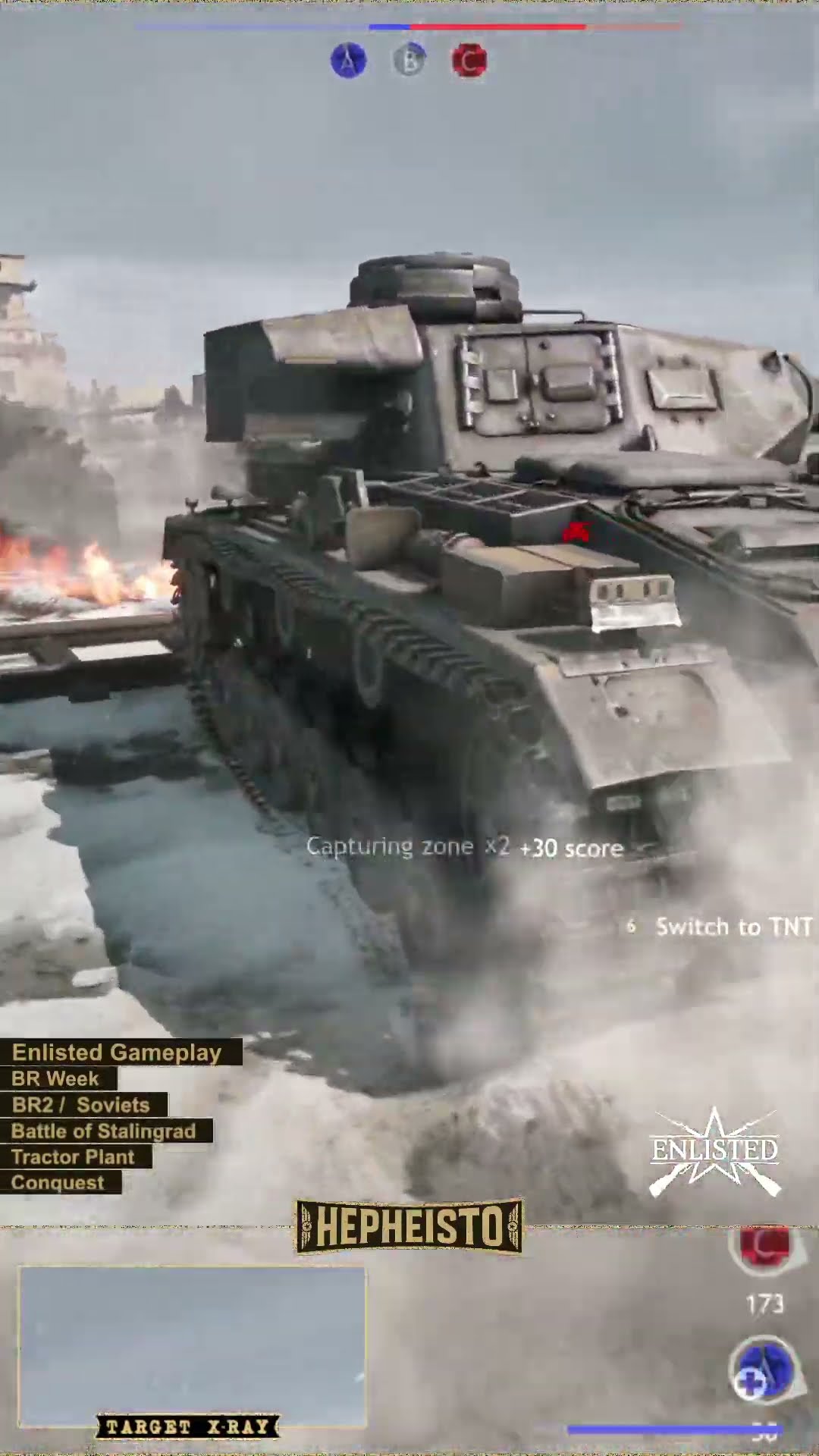 Partisan eliminates Panzer III J with TNT Charge