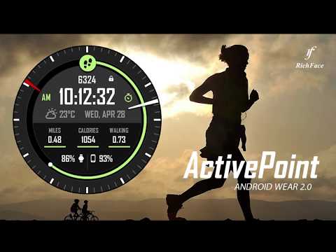 Active Point Watch Face Video