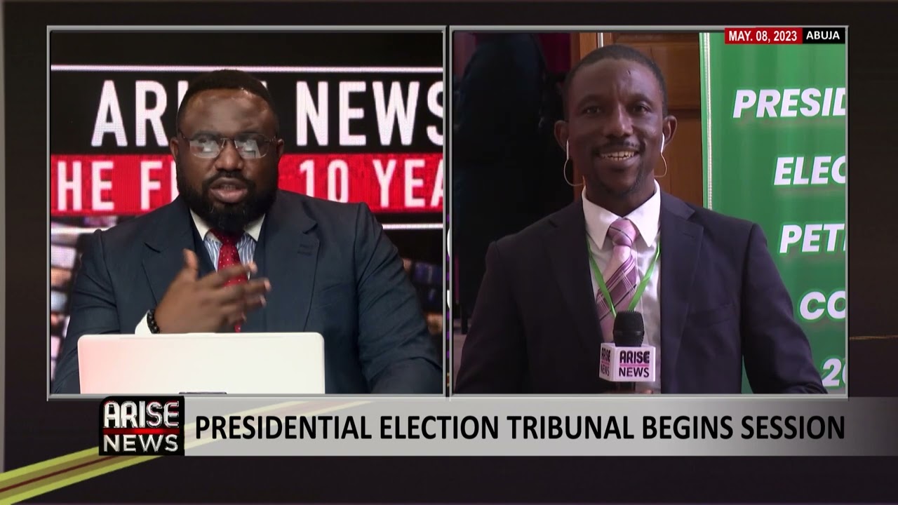 Presidential Election Tribunal Begins Session - Godfrey Eshiemoghie