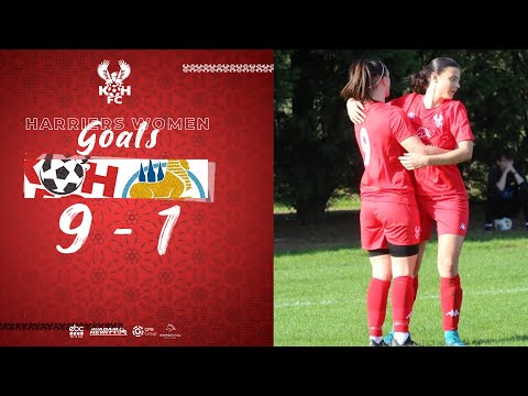 Harriers Women Goals: Harriers 9-1 Coventry Sphinx 10/10/21