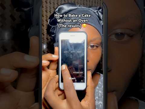And the results are in… 🤞🏾.     #relatablevideos #bakingwithoutoven #cakeshorts #bakingtips #cake