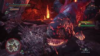 モンスターハンターワールド 実況プレイPART95　FQ上位「溶岩竜ヴォルガノス」をやってみた！