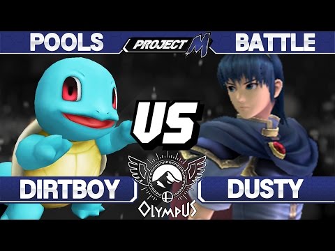 Olympus - Dirtboy (Squirtle) vs Dusty (Marth) - PM Pools - Project M