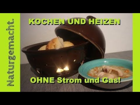 STROMAUSFALL IN BERLIN!  Heizen & Kochen OHNE Strom und Gas! Heizen, Kochen und Backen 