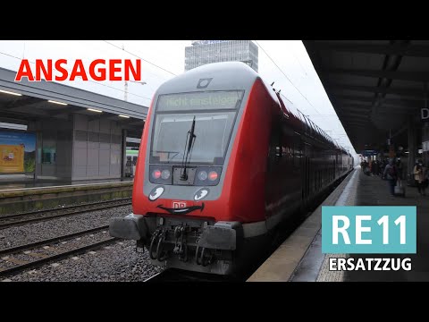 [Centralbahn] Ansagen aus dem RE11-Ersatzzug Essen Hbf - KS-Wilhelmshöhe