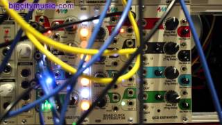 Video thumbnail for Schippmann VCF-02, Pittsburgh Phase Shifter, Tiptop Z-DSP delay by bigcitymusic