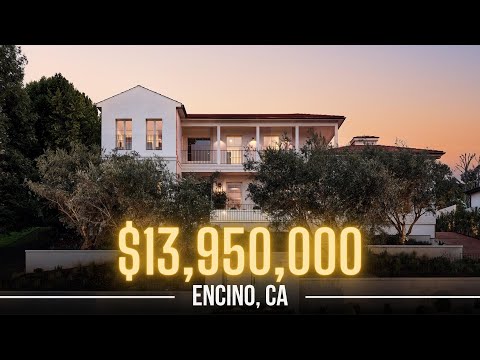 Touring a $13.95M French Chateau in Encino, CA