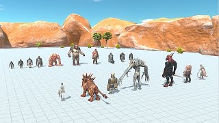 Infernals vs Mutant Primates  Unit Exchange Tournament - Animal revolt Battle Simulator