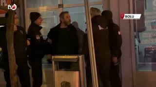 Sokak Ortasında Karısıyla Kavga Eden Alkollü Şahıs Gözaltına Alındı