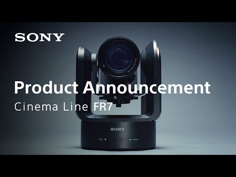 Sony FR7 Cinema Line Full-Frame PTZ Robotic Camera with SELP28135G Lens