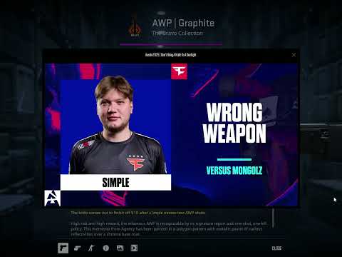 Cs2 best highlight souvenir charm for AWP