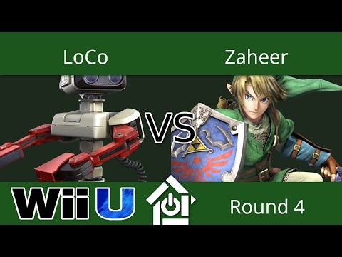 Gwinnet Brawl 10/01/2016 - LoCo (ROB) vs Zaheer (Link) - Smash 4 Round 4