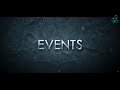 Sample video of  making teaser for college's club events | made by using after effect