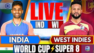 🔴 T20 World Cup: India vs West Indies Live match score & Commentary | IND VS WI Live match today
