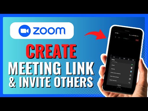 How to CREATE a Zoom Meeting Link and INVITE Others 2024!