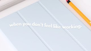 3 easy ways to be productive ✨