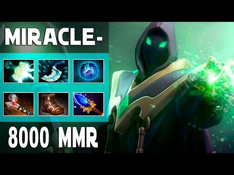 DOTA 2 MIRACLE - RUBICK GAMEPLAY 8000 MMR