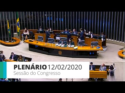 Sessão do Congresso - Veto 47/19 - Constituição de sociedade de garantia solidária - 12/02/20 -15:51