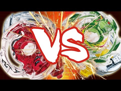 BATALHA!! Deathscyther Wing Fusion VS Wyvern Heavy Survive - ベイブレードバースト