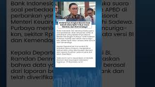 BI Akhirnya Buka Suara Soal Selisih Data Rp18 Triliun Versi Menkeu dan Kemendagri