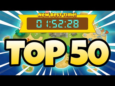 BTD6 Race Tutorial [Top 50!] || "What in Carnation?" in 01:52.28 (with Written Guide)