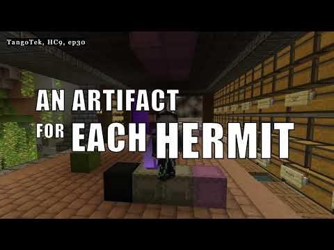 Tango created an artifact for each Hermit! Decked Out 2 | Hermitcraft Season 9