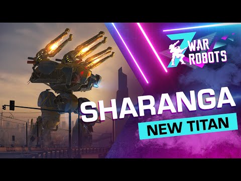 War Robots Sharanga, The Archer 🏹 NEW TITAN Overview