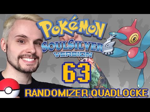 Pokémon SoulSilver Randomizer Quadlocke Part 63 - Black and Blue