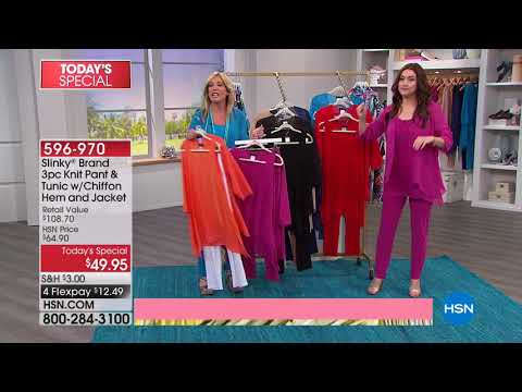 HSN | Slinky Brand Fashions Anniversary 05.11.2018 - 12 AM