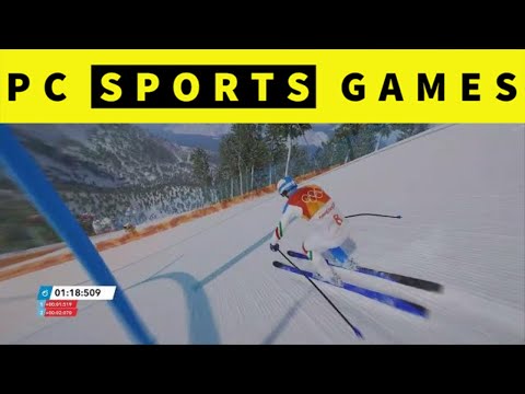 PC Sports Games Alpine Skiing Downhill Steep Winter Olympics