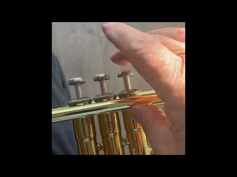 Yamaha YTR 232 1970s - Clear Brass Nickel Bild 7